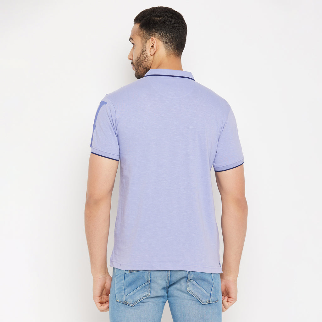 Duke Urban Men Half Sleeve Polo Neck Cotton T-shirt (LF5782)