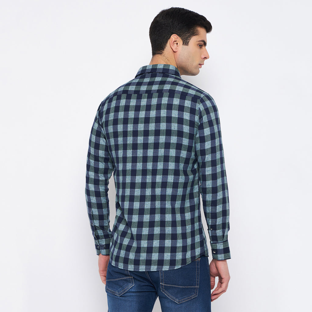 Duke Stardust Men Full Sleeve Cotton Shirt (SD8CKLA)