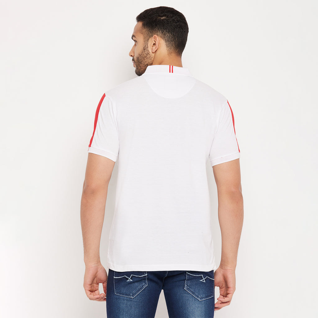 Duke Stardust Men Half Sleeve Polo Neck Cotton T-shirt (4007)