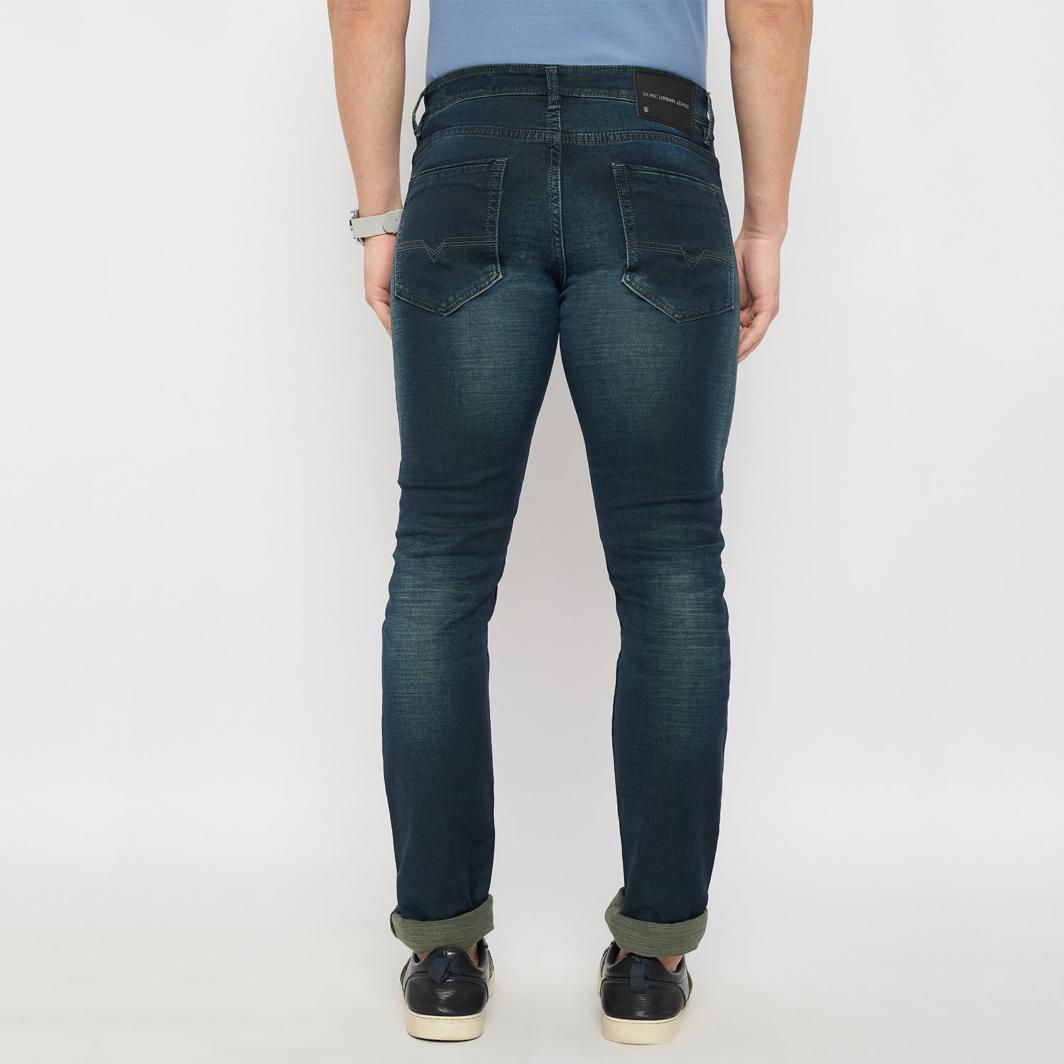Duke Urban Men Narrow Bottom Stretchable Jeans (SDD5674N)