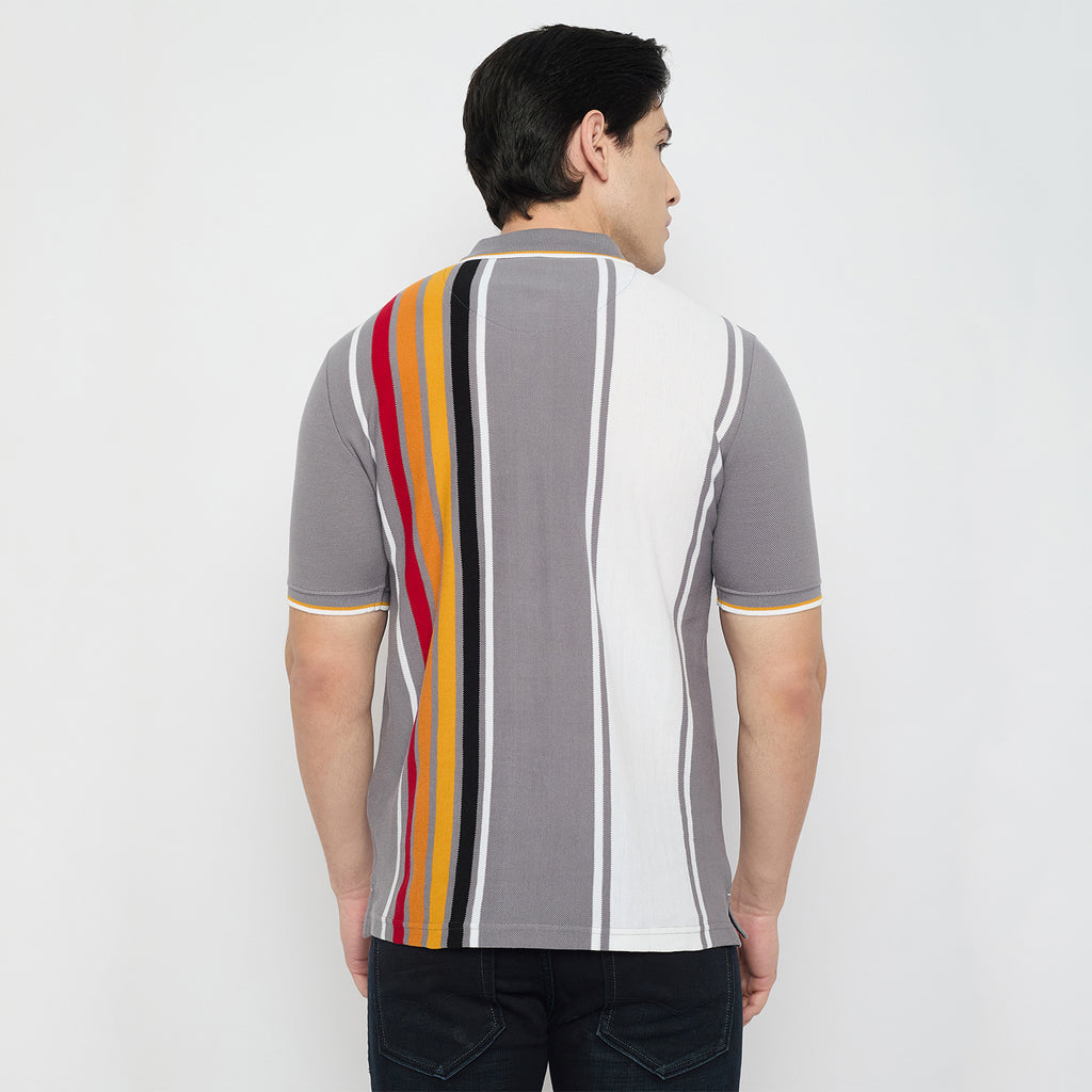 Duke Urban Men Half Sleeve Cotton Polo Tshirt (LF7477)