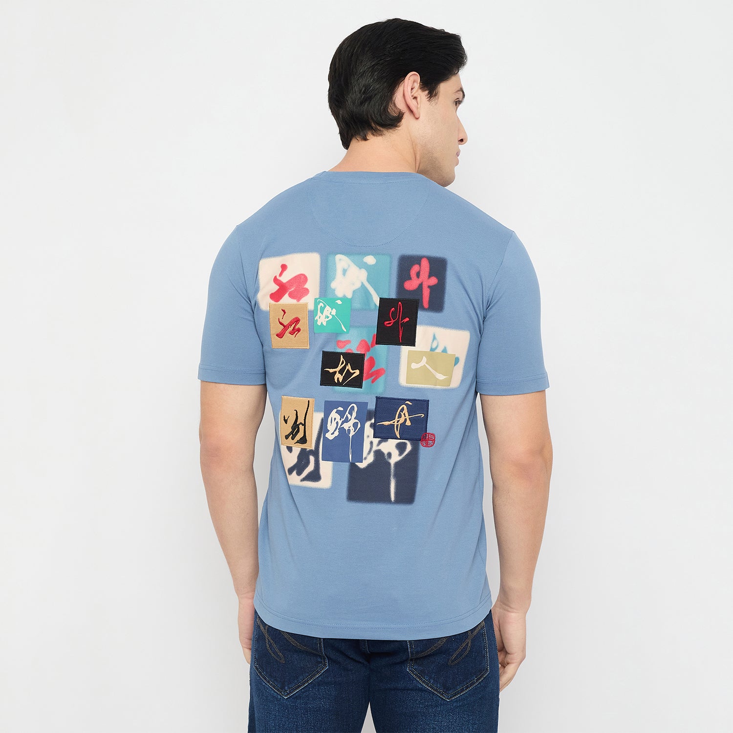 Duke Urban Men Half Sleeve Cotton Round Neck Tshirt (LF7545)