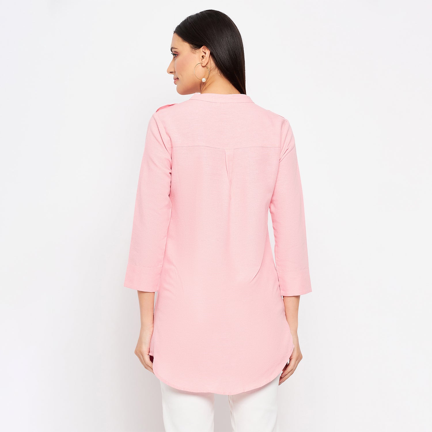 Duke Urban Women 3/4 Sleeve Solid Tunic (SDX4110)