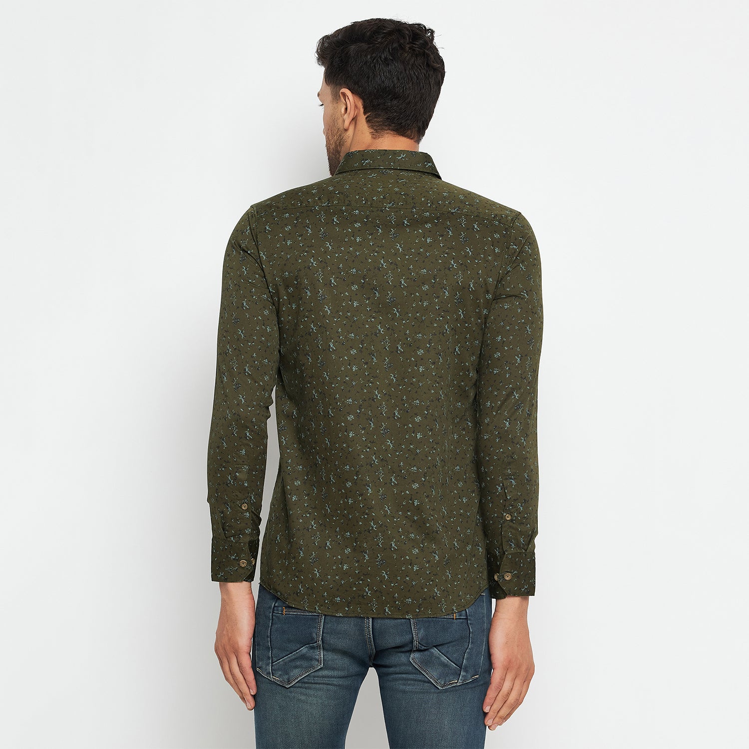 Duke Stardust Men Full Sleeve Cotton Shirts (SDO8PRSL)