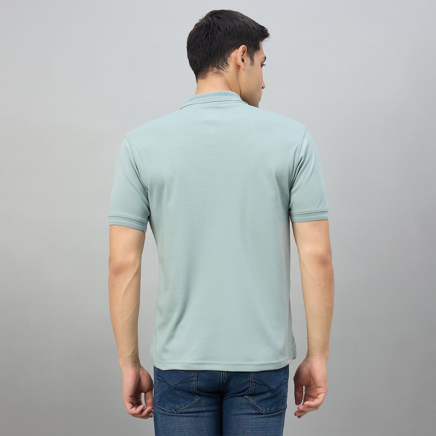 Duke Men Half Sleeve Cotton Regualr Fit Casual T-shirt (LF7888)