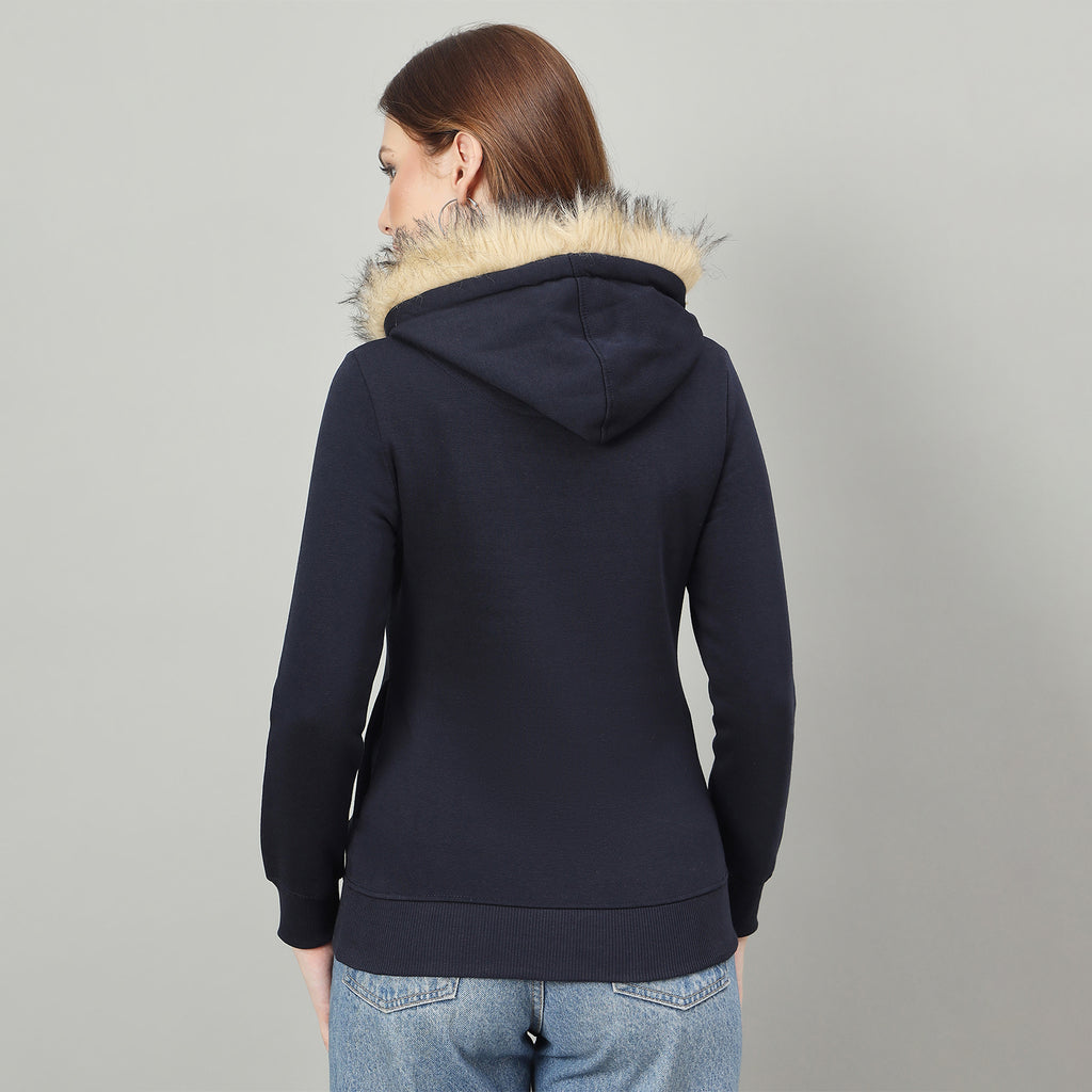 Duke Urban Women Hooded Regular Sweatshirt (LFX957)
