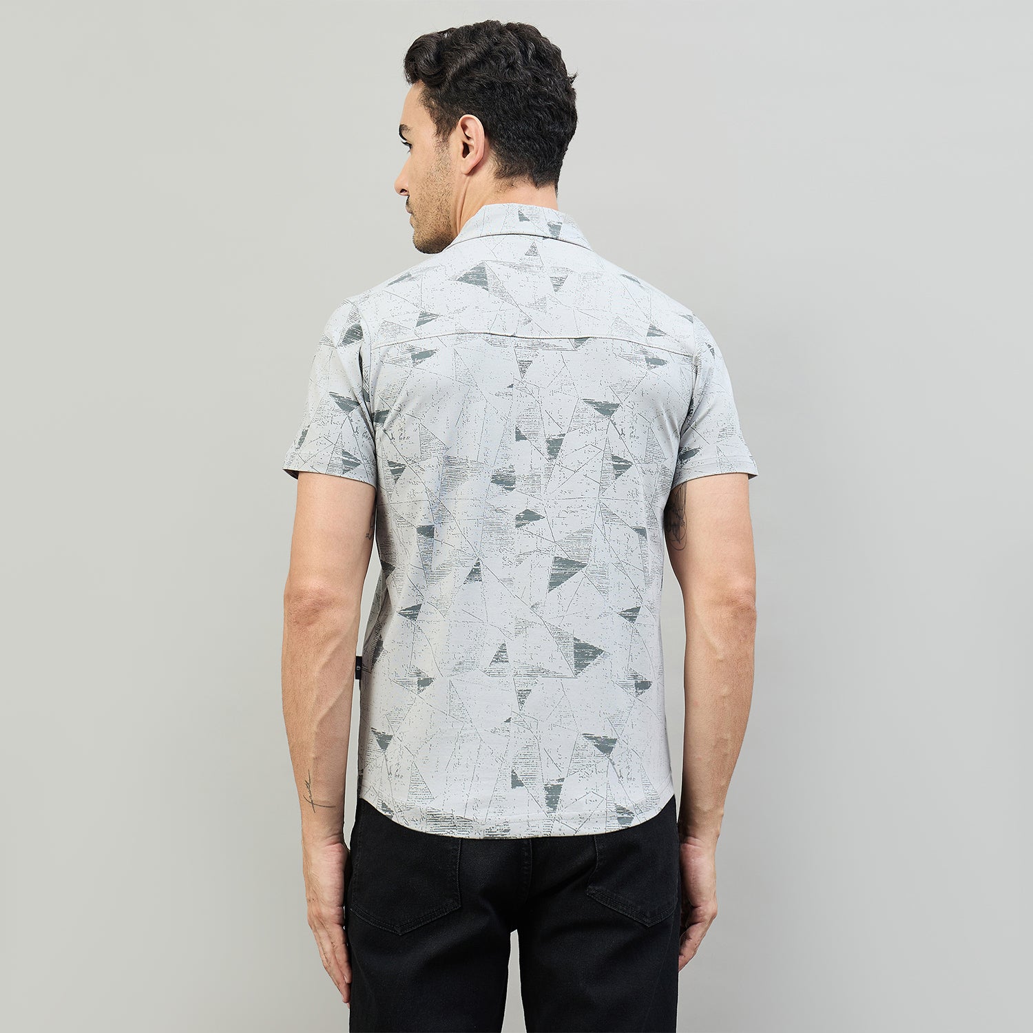 Duke Urban Men Regular Half Sleeve Cotton Shirt (LF6091A)