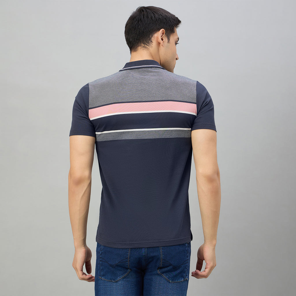 Duke Men Half Sleeve Cotton Regualr Fit Casual T-shirt (MLF1176)
