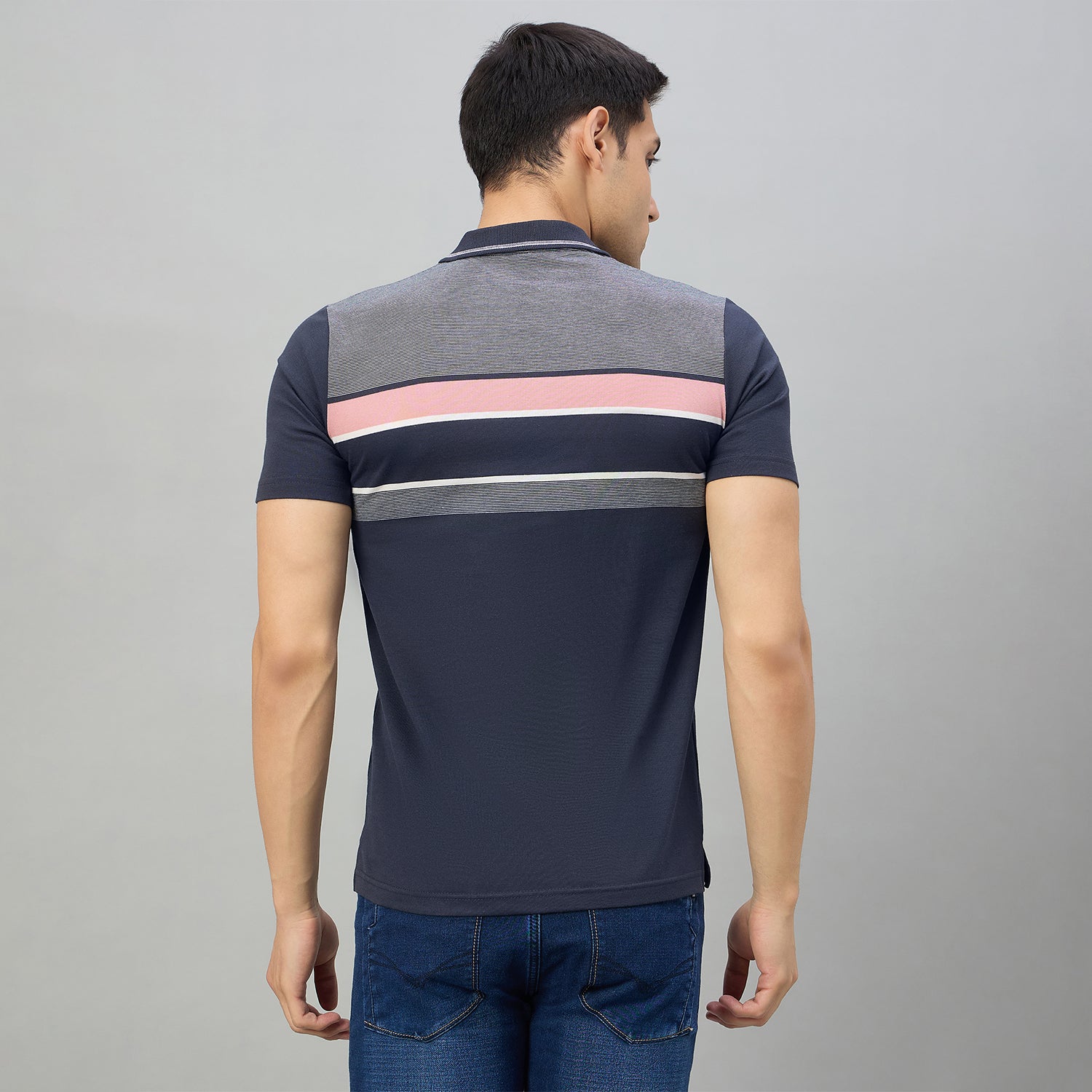 Duke Men Half Sleeve Cotton Regualr Fit Casual T-shirt (MLF1176)