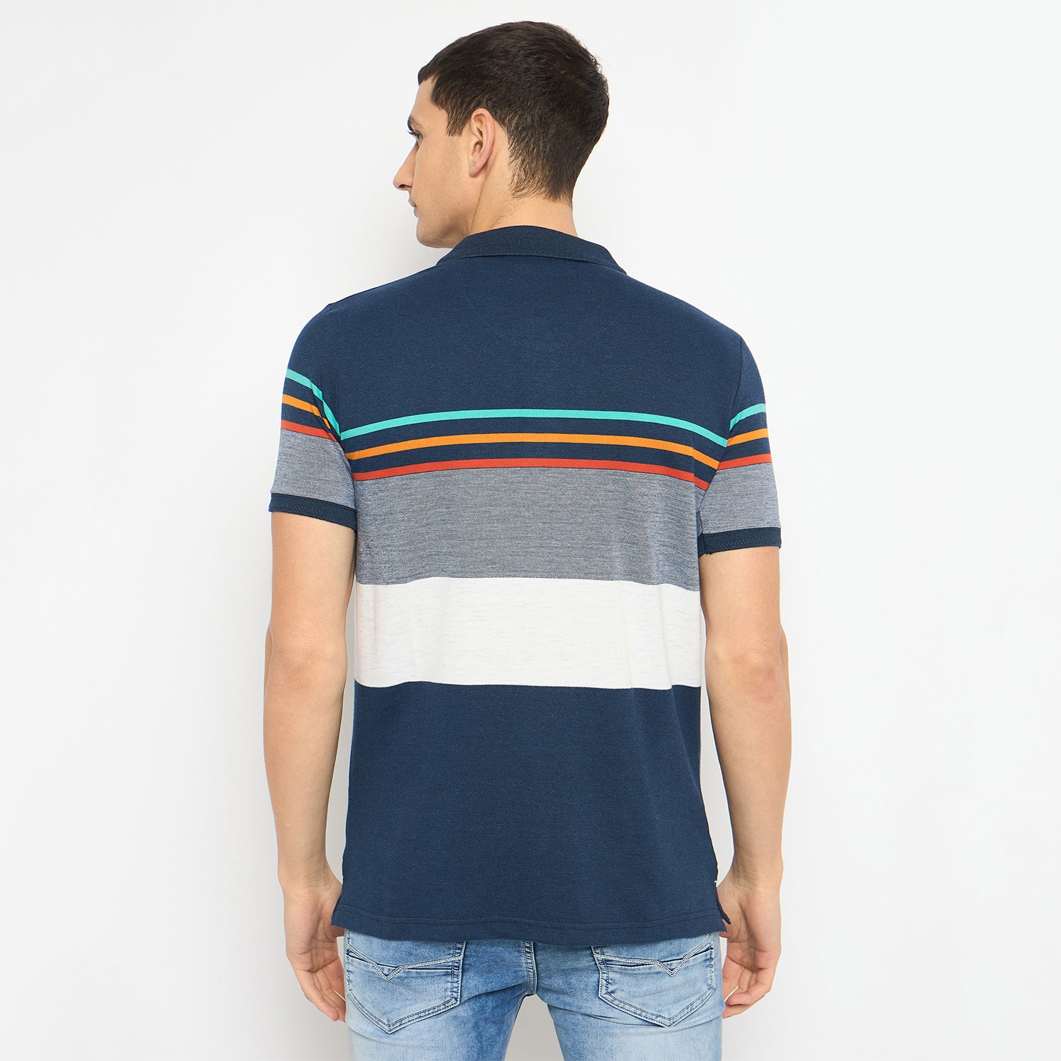 Duke Urban Men Half Sleeve Cotton Tshirt (LF7194)
