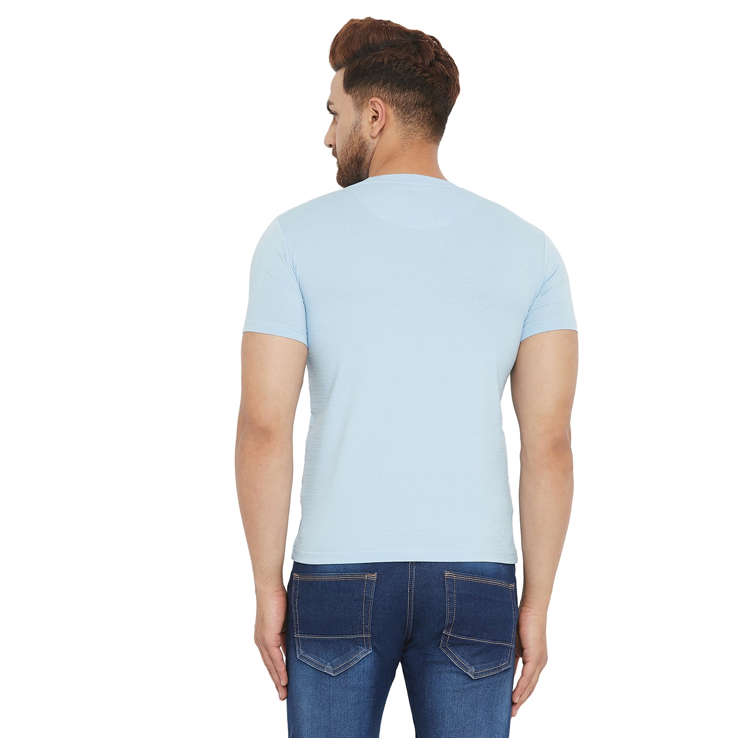 Duke Stardust Men Cotton Blend Half Sleeve T.Shirt (LF4854)