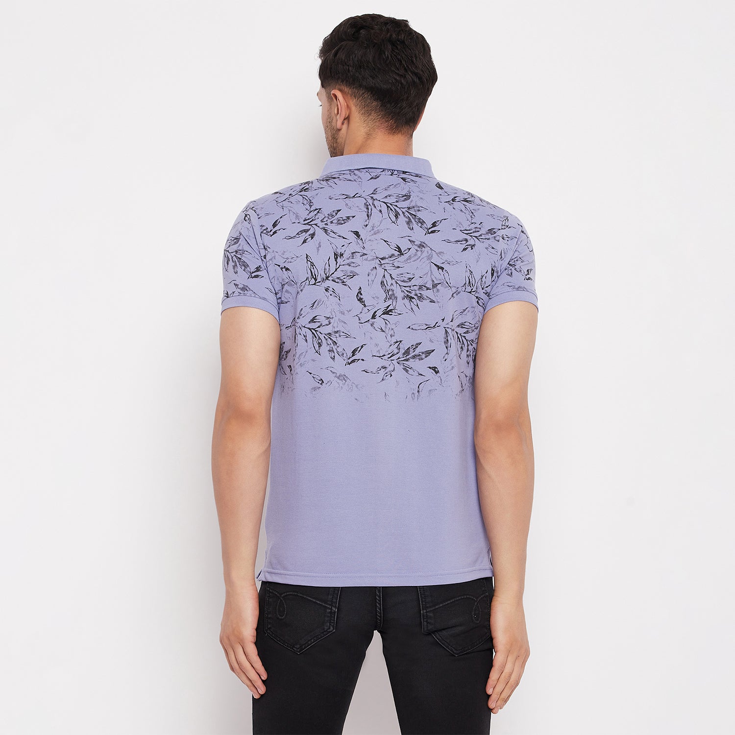Duke Urban Men Polo Neck Half Sleeve Cotton T-shirt (LF5798)