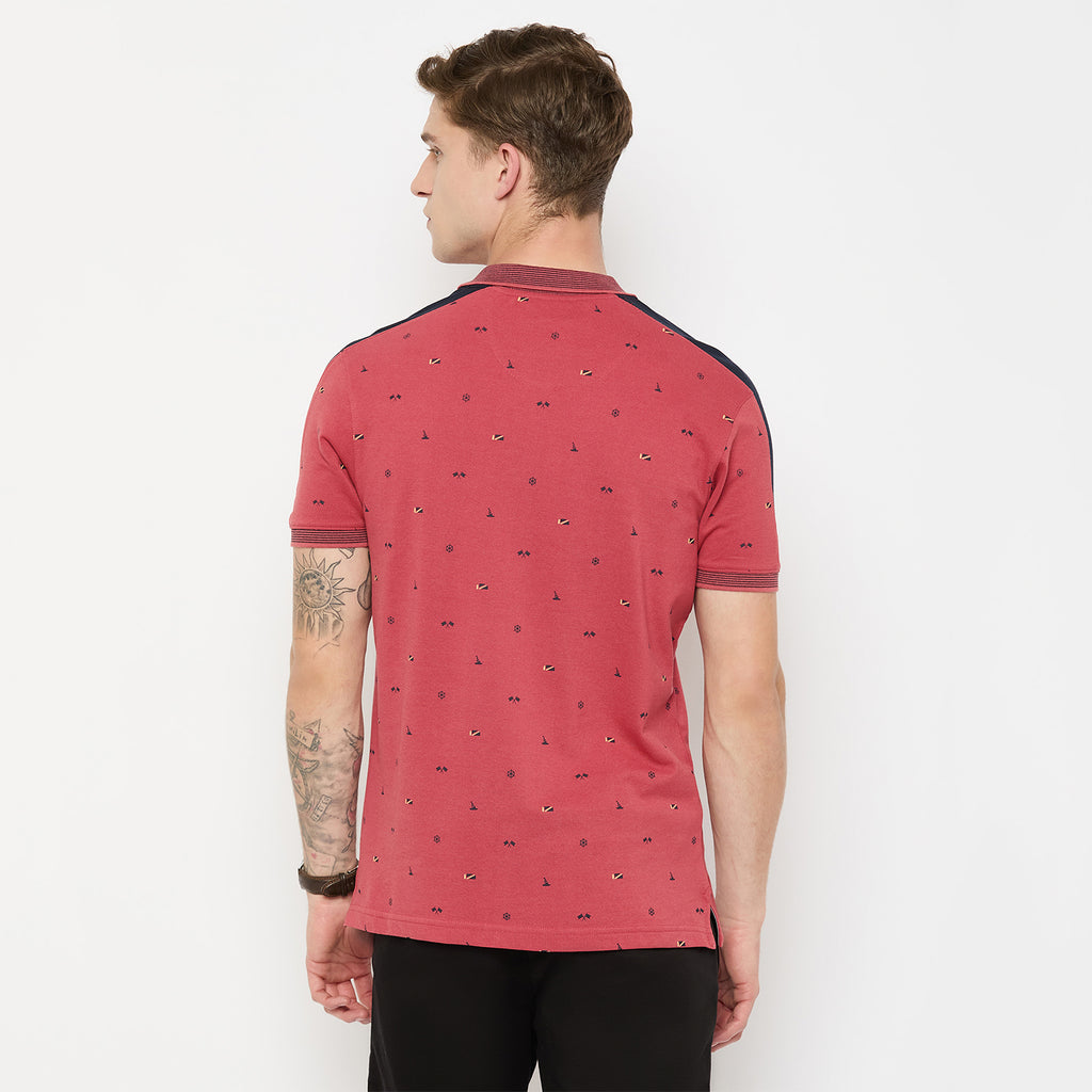 Duke Urban Men Half Sleeve Cotton Tshirt (LF5822)