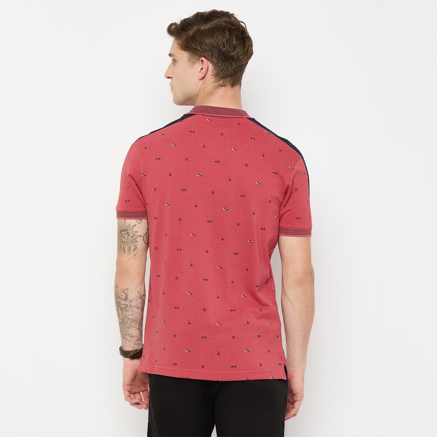 Duke Urban Men Half Sleeve Cotton Tshirt (LF5822)
