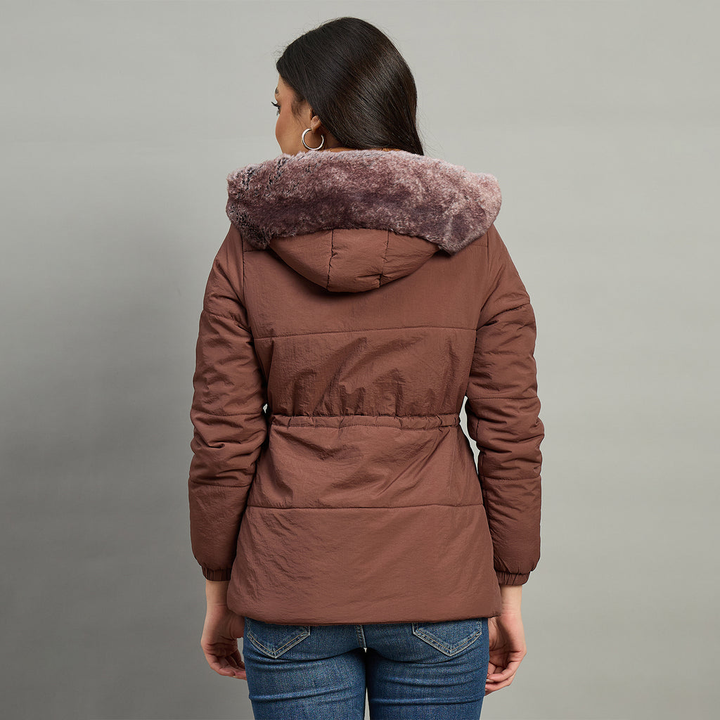 Duke Urban Women Short Style Full Sleeve Hooded Jacket (SDZ4111)