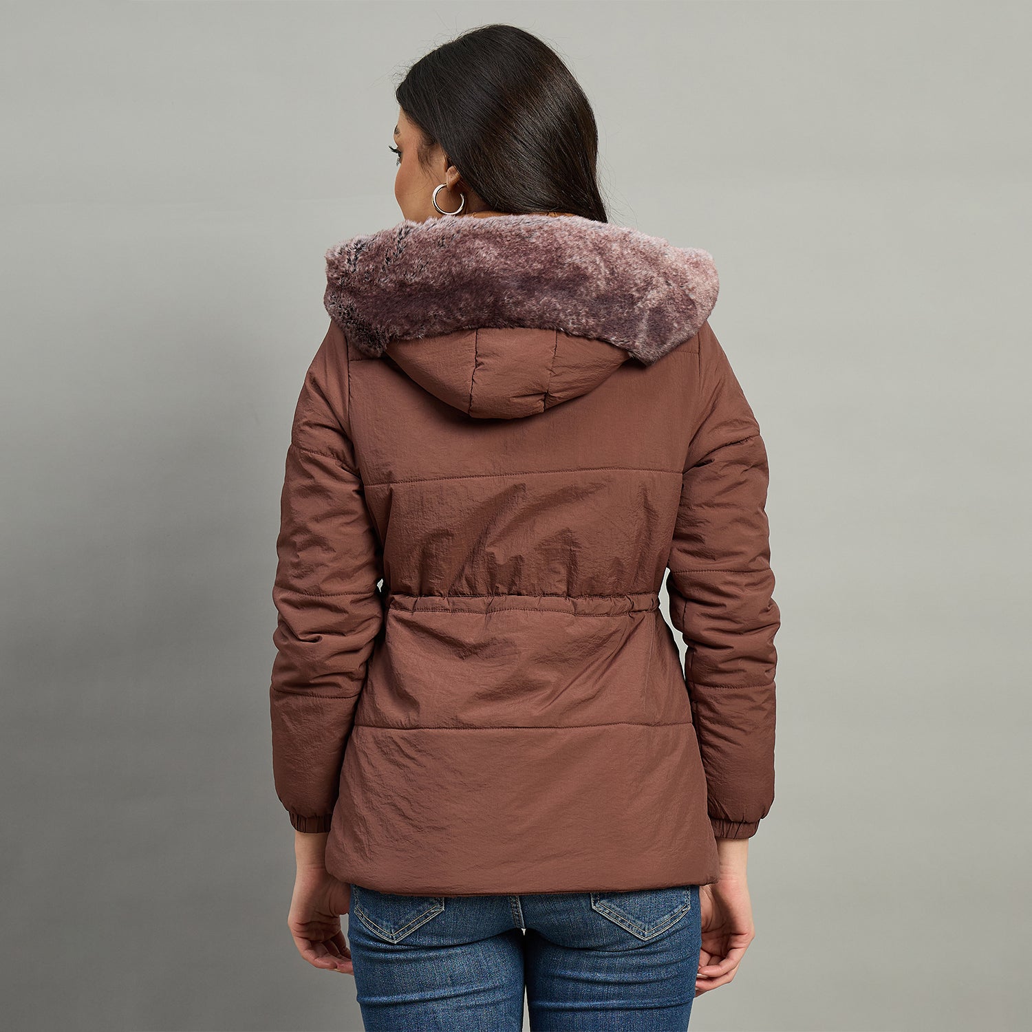 Duke Urban Women Short Style Full Sleeve Hooded Jacket (SDZ4111)