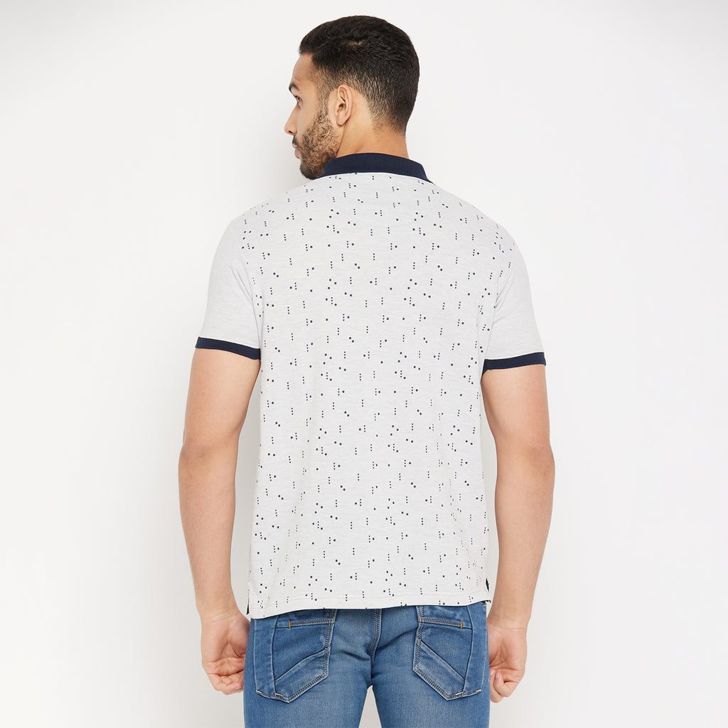 Duke Stardust Men Half Sleeve Polo Neck Cotton T-shirt (3966)