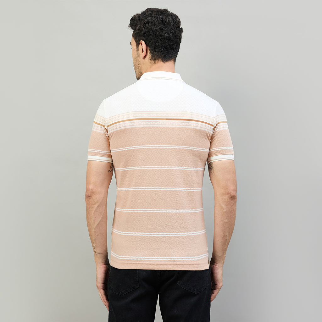 Duke Urban Men Half Sleeve Cotton Smart Fit Casual T-shirt (LF7915)