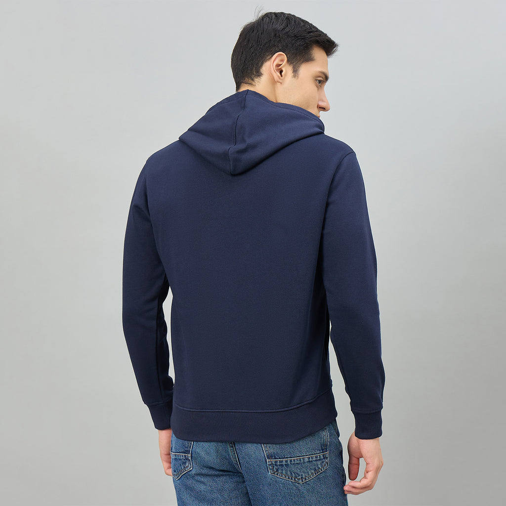Duke Men Full Sleeve Hooded Regular Sweatshirt (LF6456)
