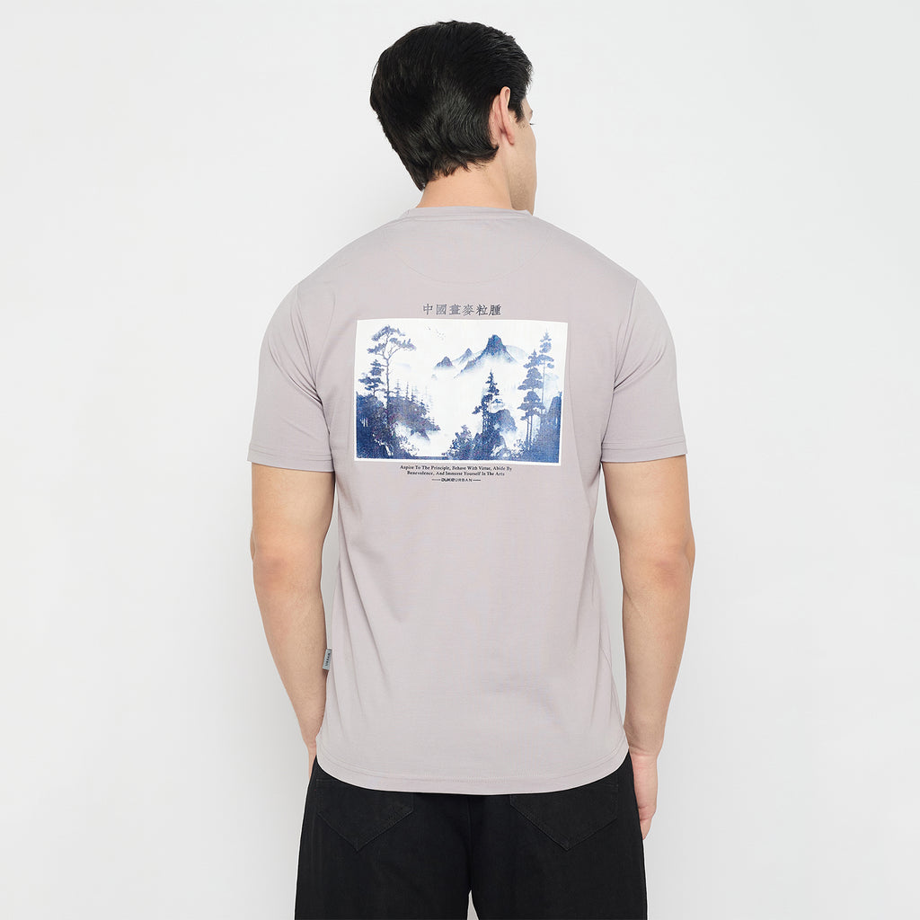 Duke Urban Men Half Sleeve Cotton Tshirt (LF7423)