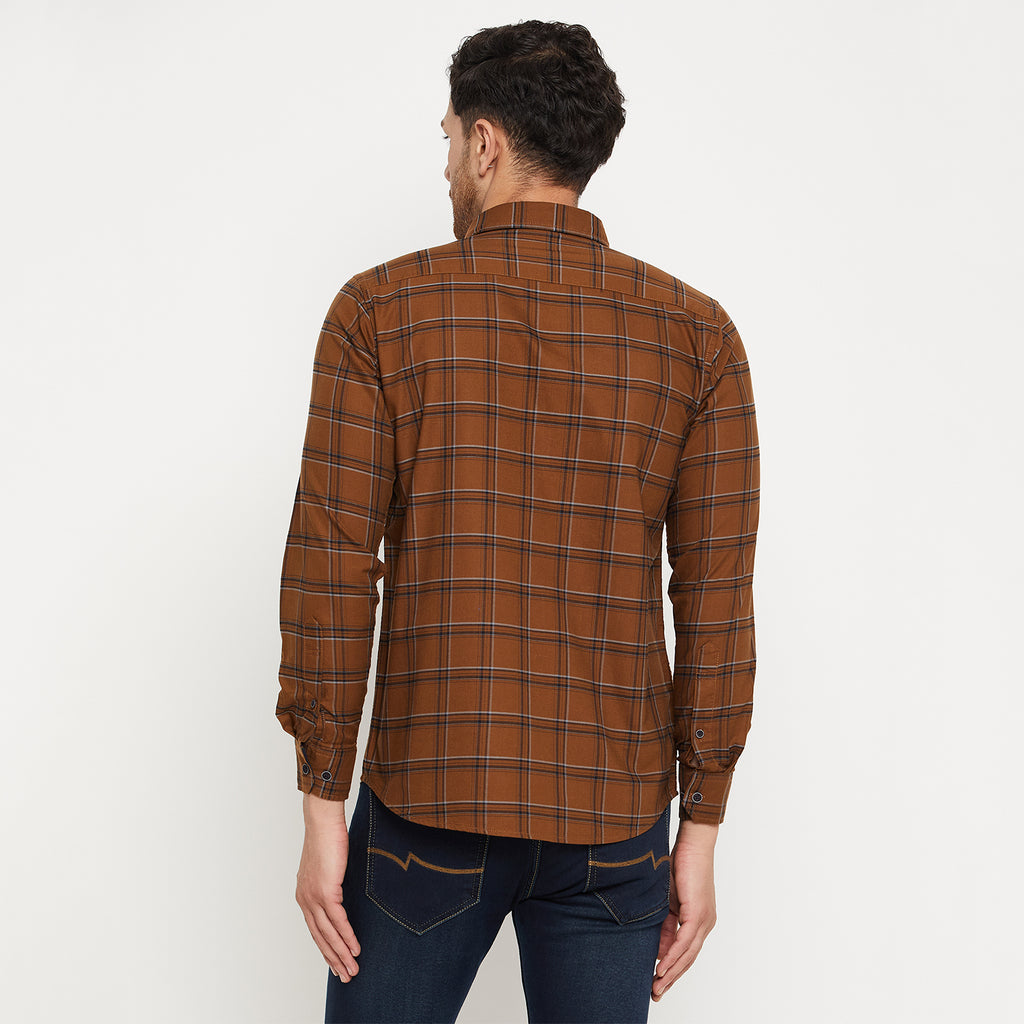 Duke Urban Men Full Sleeve Cotton Shirt (SDO5CKON)