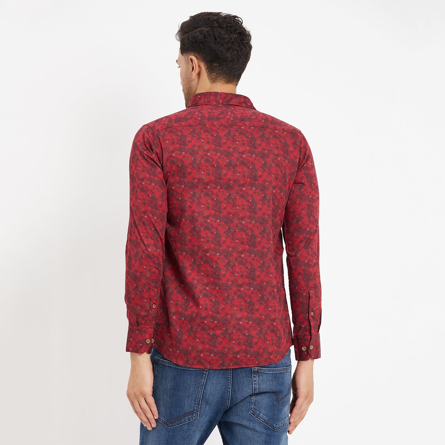 Duke Urban Men Full Sleeve Cotton Shirt (SDO8PRSH)