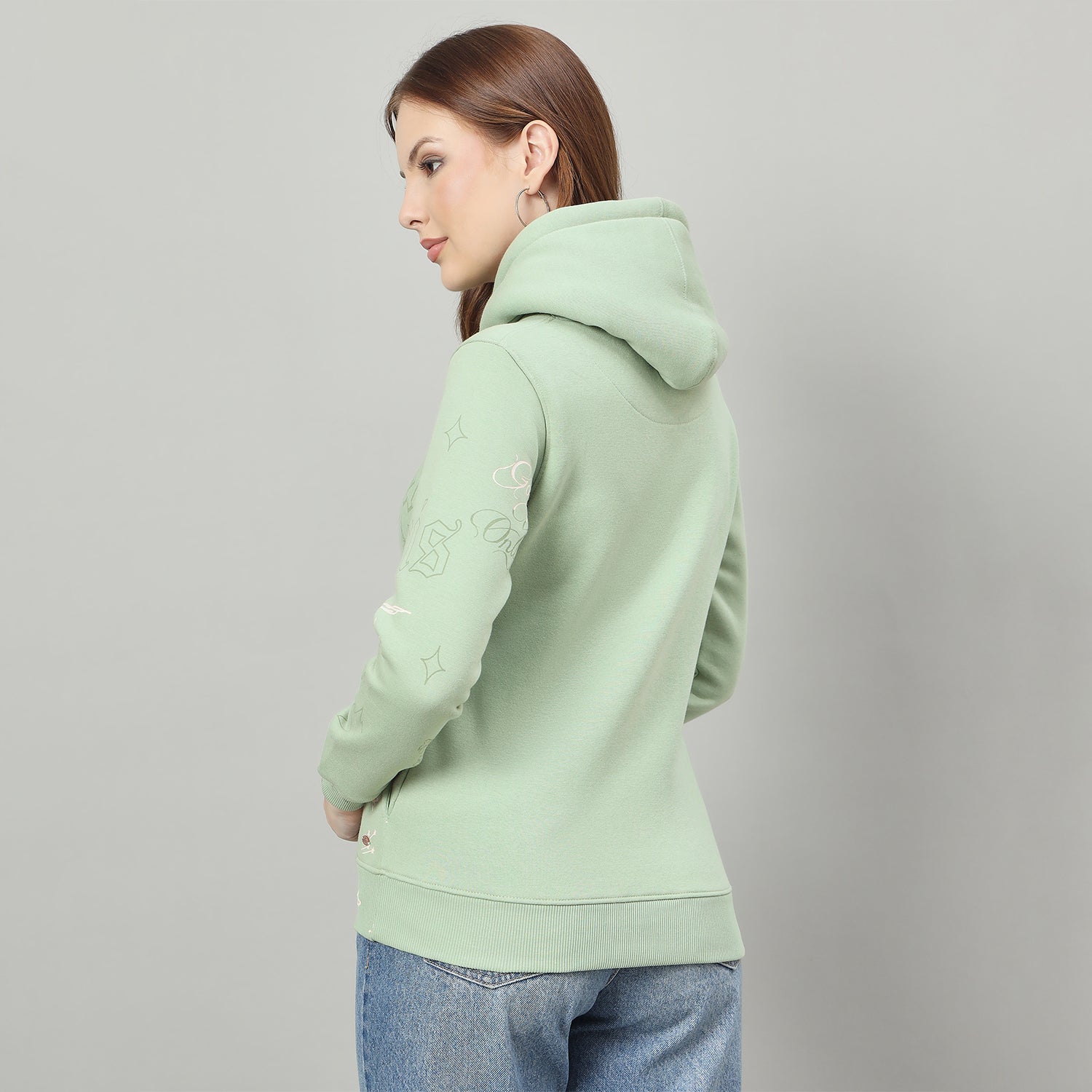 Duke Urban Women Hooded Regular Sweatshirt (LFX962)