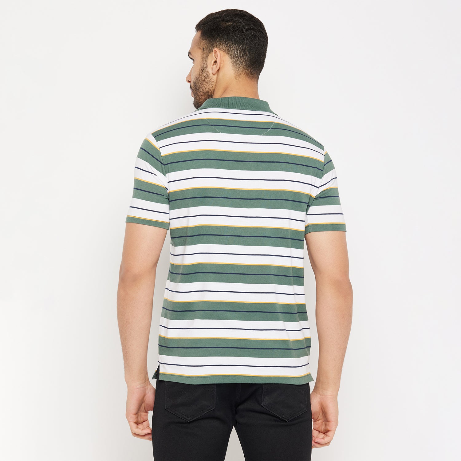 Duke Stardust Men Half Sleeve Polo Neck Cotton T-shirt (4293)