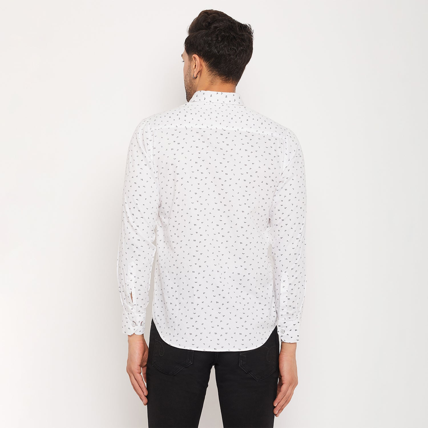 Duke Stardust Men Full Sleeve  Cotton Shirt (SDO5PRS)