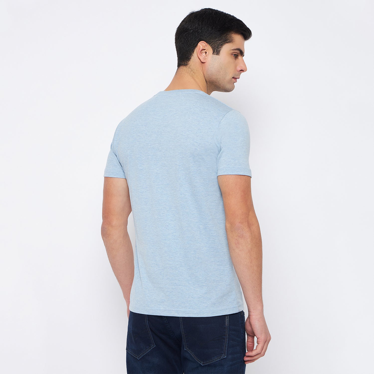 Duke Urban Men Half Sleeve Cotton T-Shirt (LF5827)