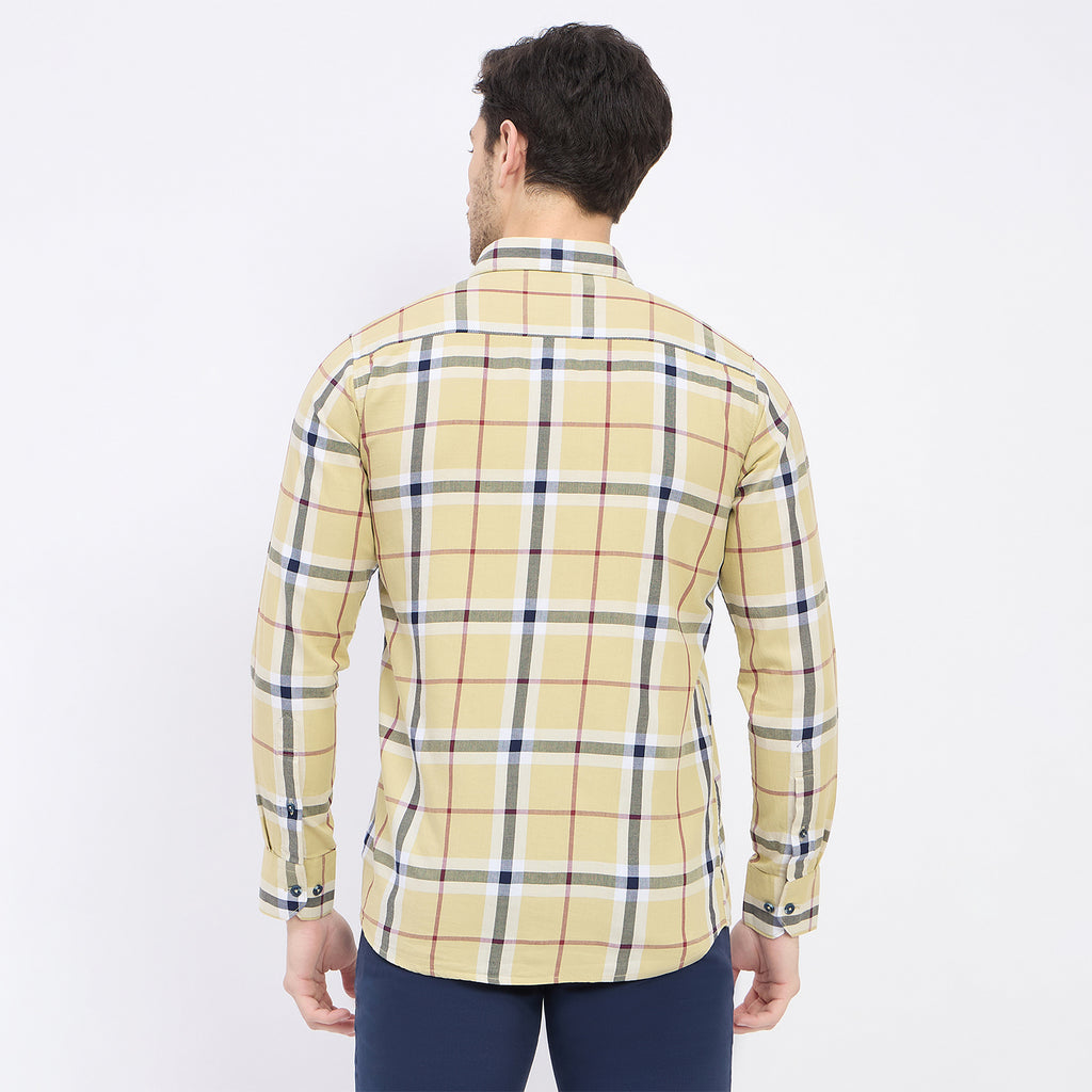 Duke Urban Men Full Sleeve Cotton Shirt (SDO8CKAP)