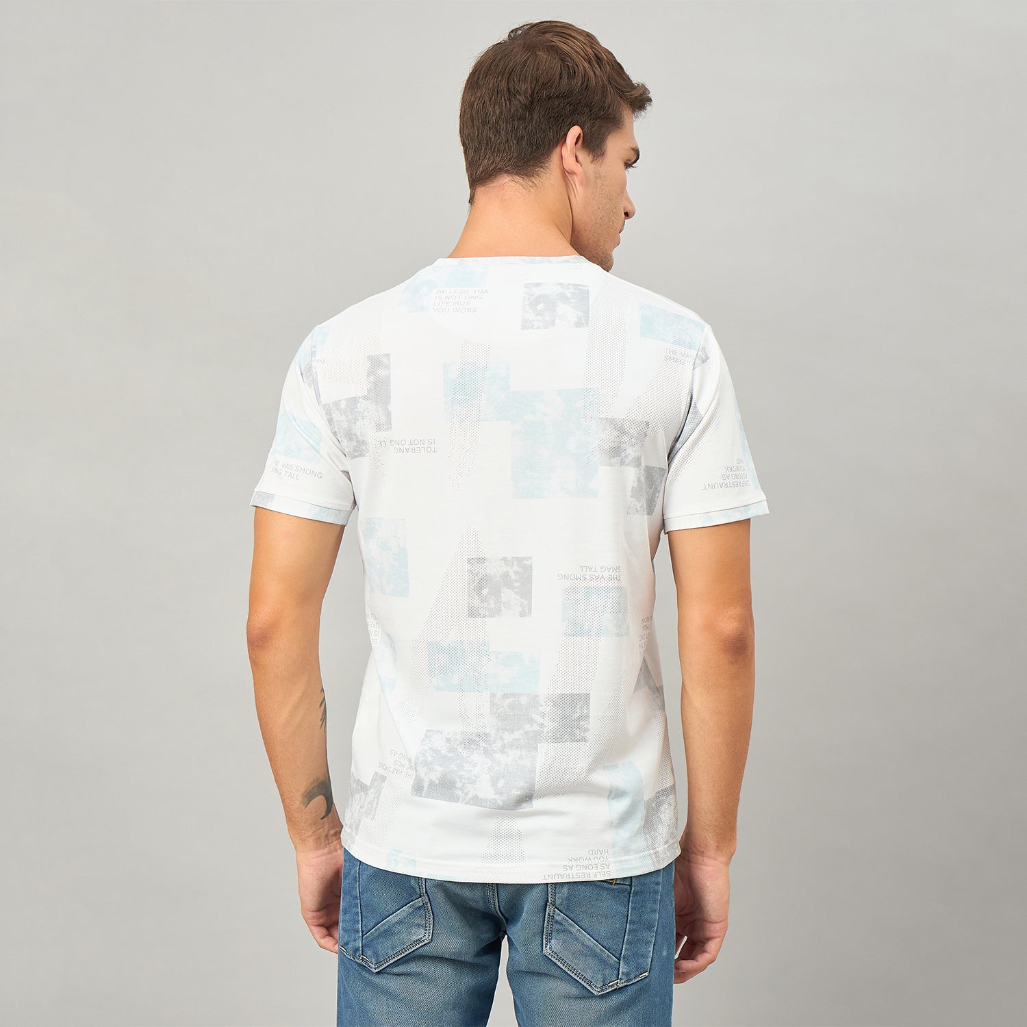 Duke Urban Men Half Sleeve Cotton Tshirt (LF7610)