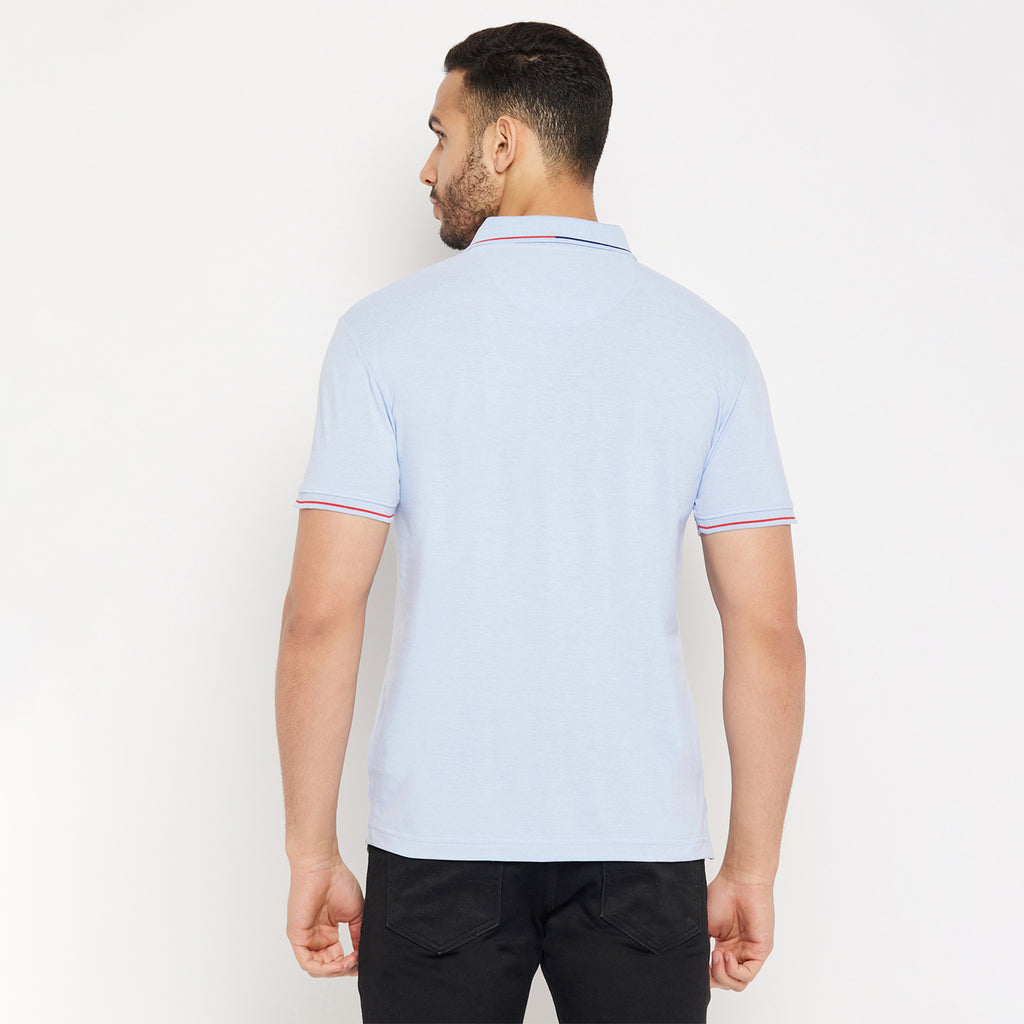 Duke Stardust Men Half Sleeve Polo Neck Cotton T-shirt (3934)