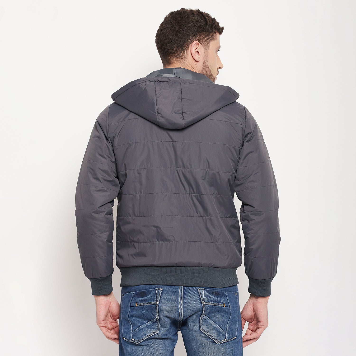 Duke Urban Men Full Sleeve Hooded Jacket (OSDZ1089)