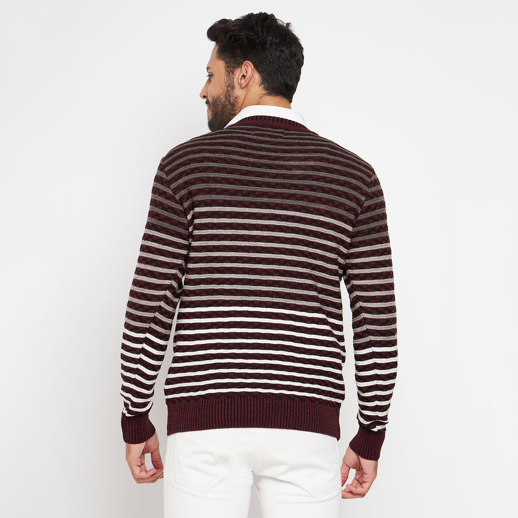 Duke Urban Men Full Sleeve V Neck Sweater (SDS2058)