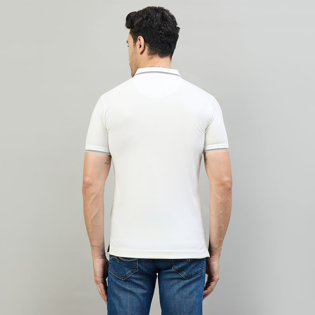 Duke Urban Men Half Sleeve Cotton Smart Fit Casual T-shirt (LF7932)