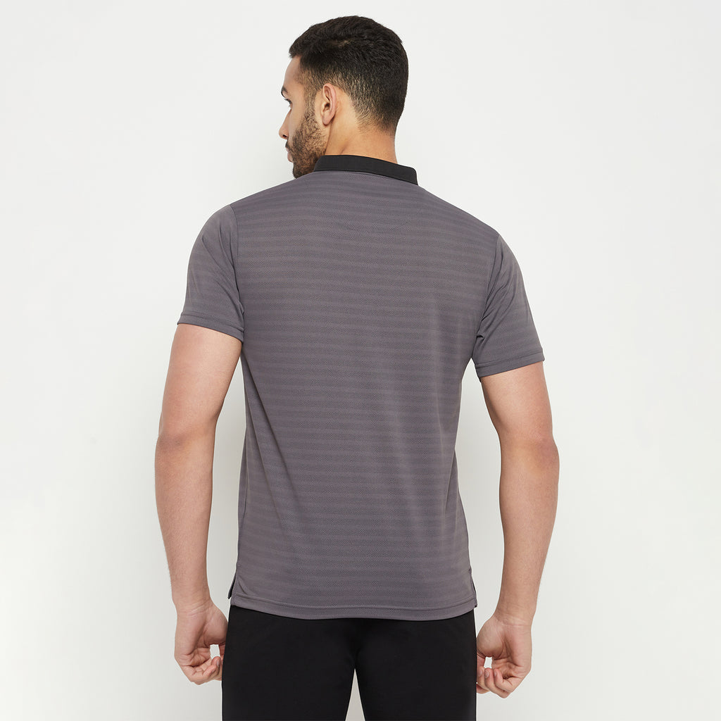 Duke Stardust Men Half Sleeve Polo Neck Cotton T-shirt (1600)