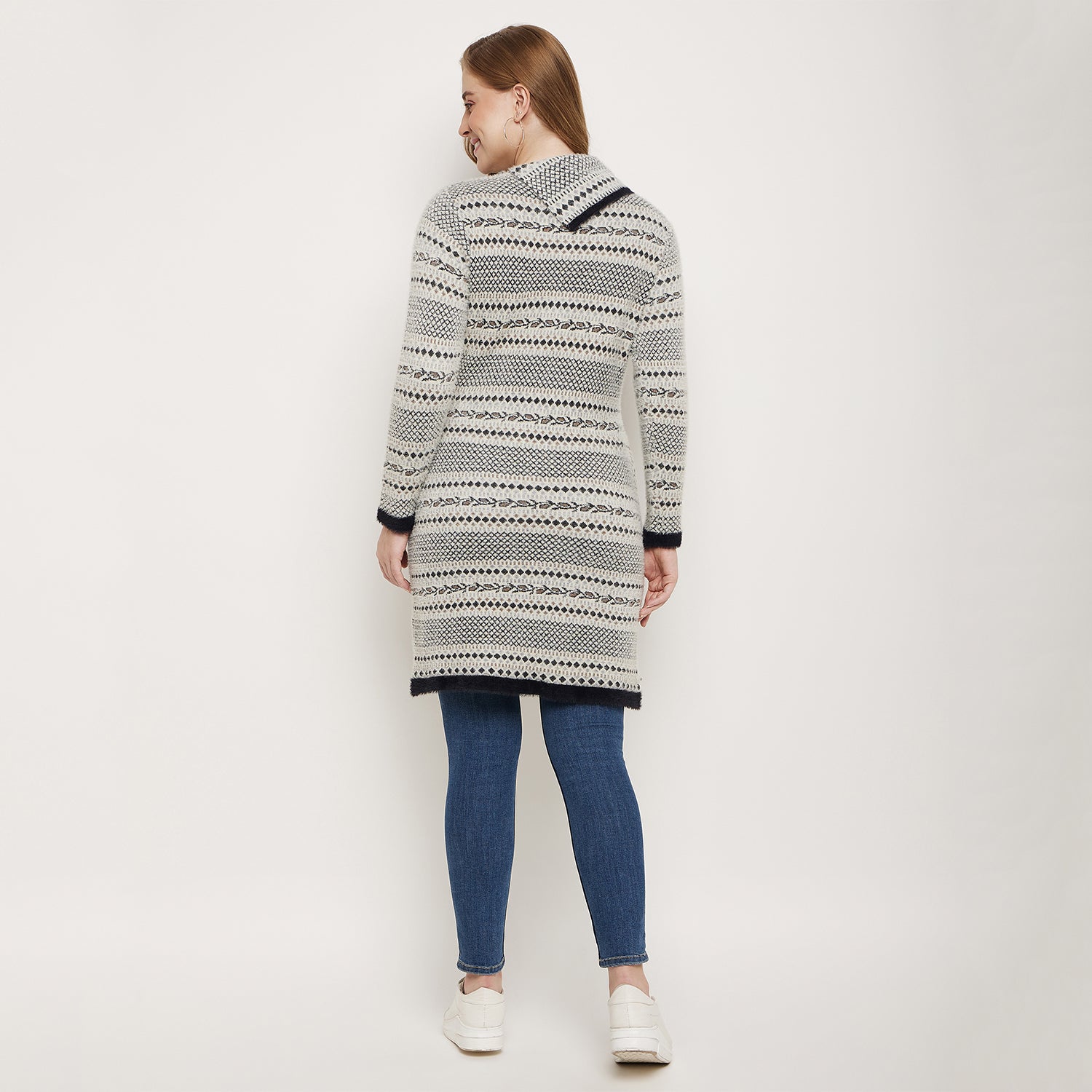 Duke Urban Women Full Sleeve Long Sweater (SDS962)