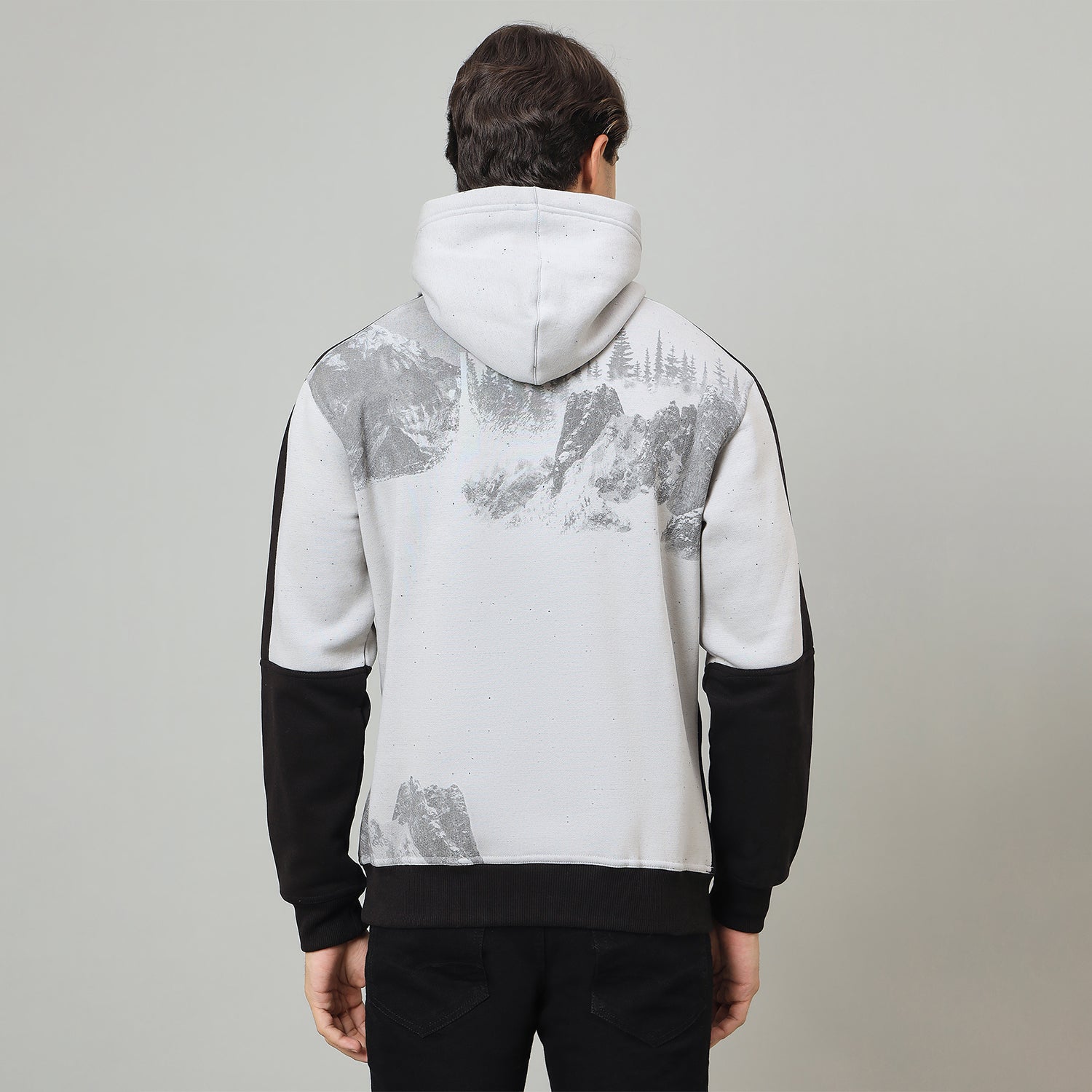 Duke Urban Men Hooded Regular Sweatshirt (LF6354)