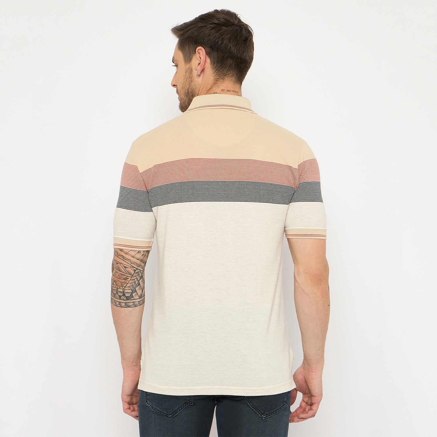 Duke Urban Men Half Sleeve Cotton Tshirt (LF7210)