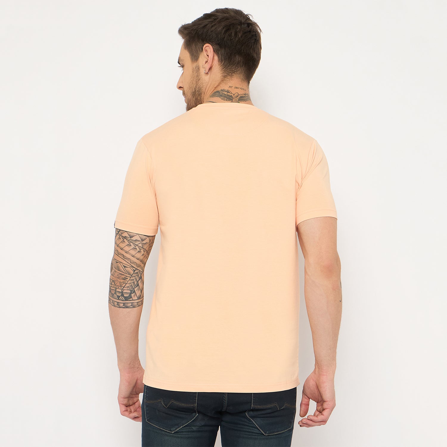 Duke Urban Men Half Sleeve Cotton Tshirt (LF7434)