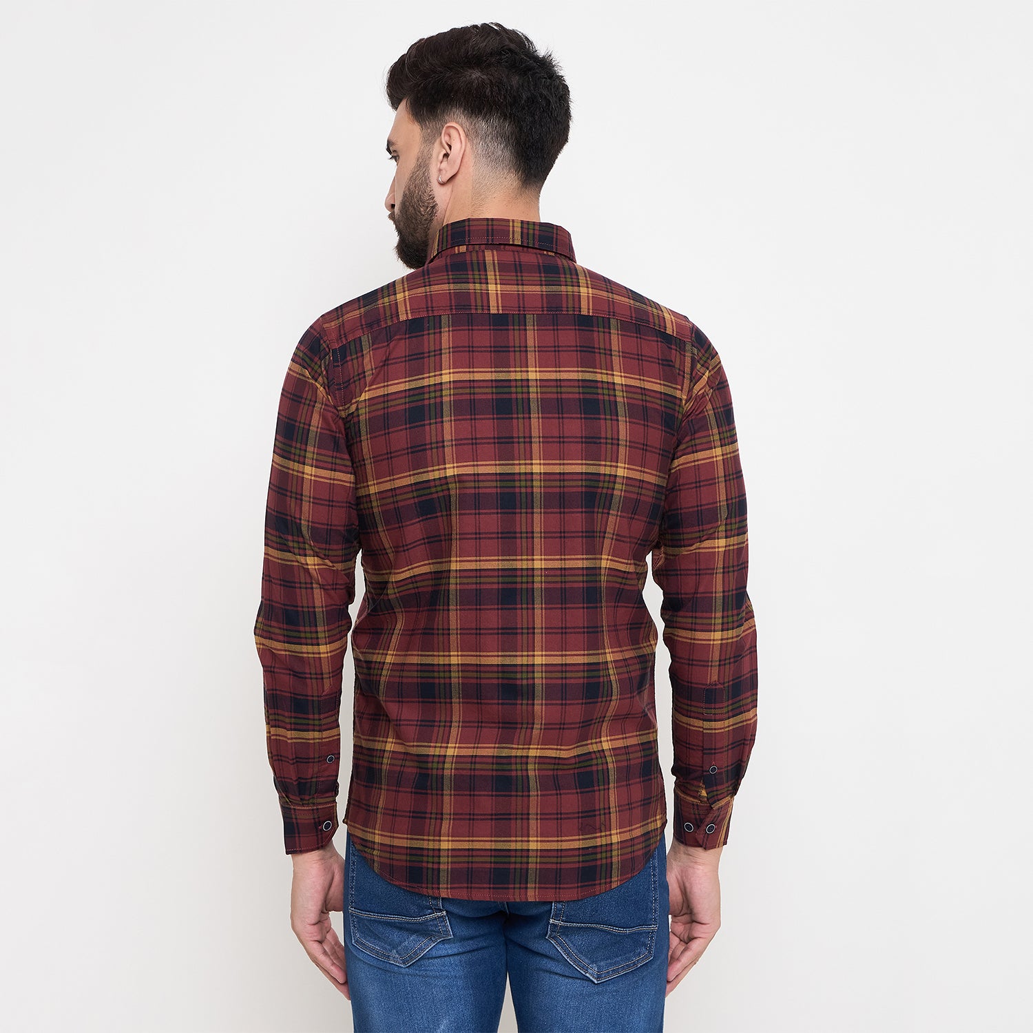 Duke Urban Men Full Sleeve Cotton Shirt (SDO5CKOQ)