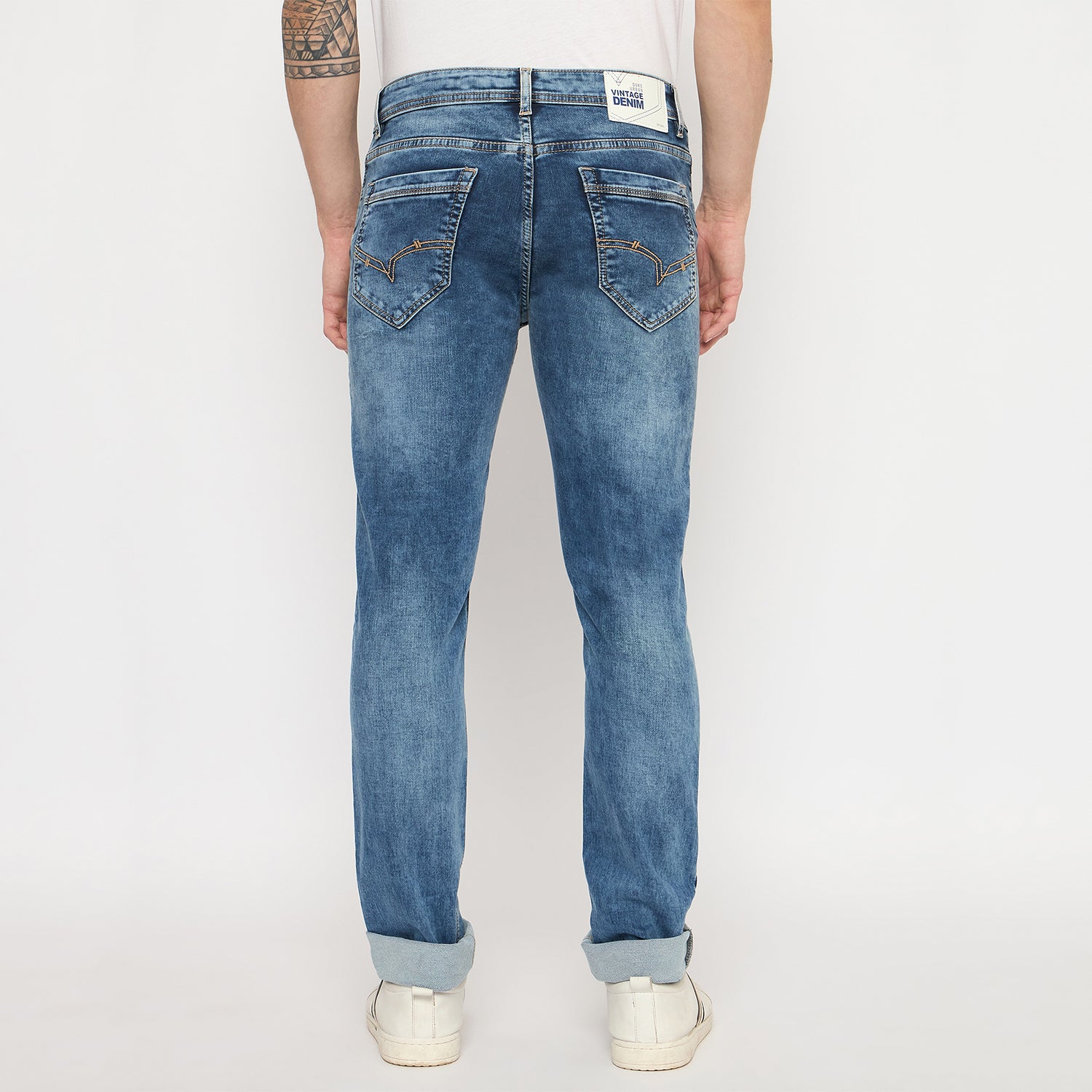 Duke Urban Men Slim Fit Stretchable Jeans (SDD5725S)