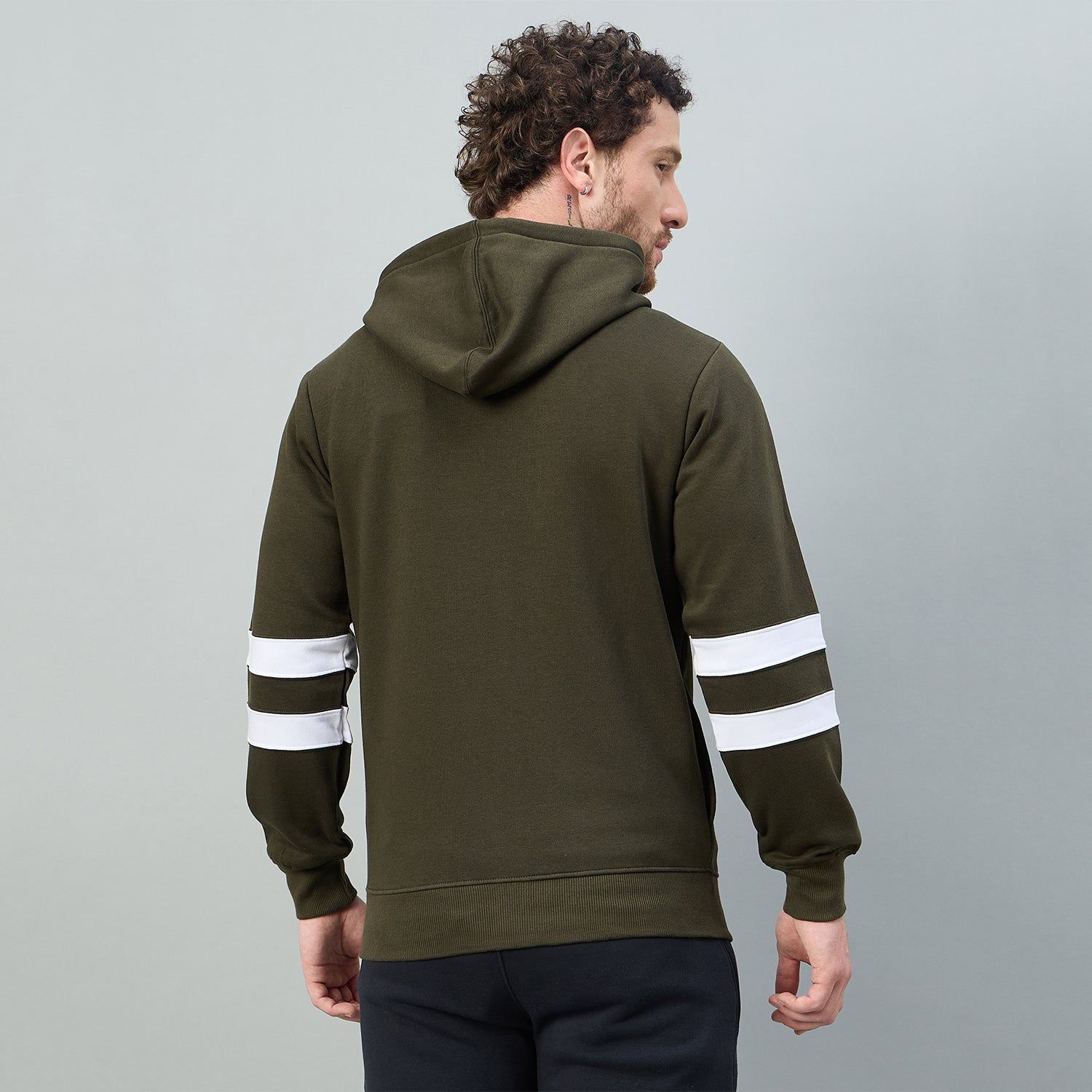 Duke Urban Men Full Zip Regular Sweathirt (LF6447)
