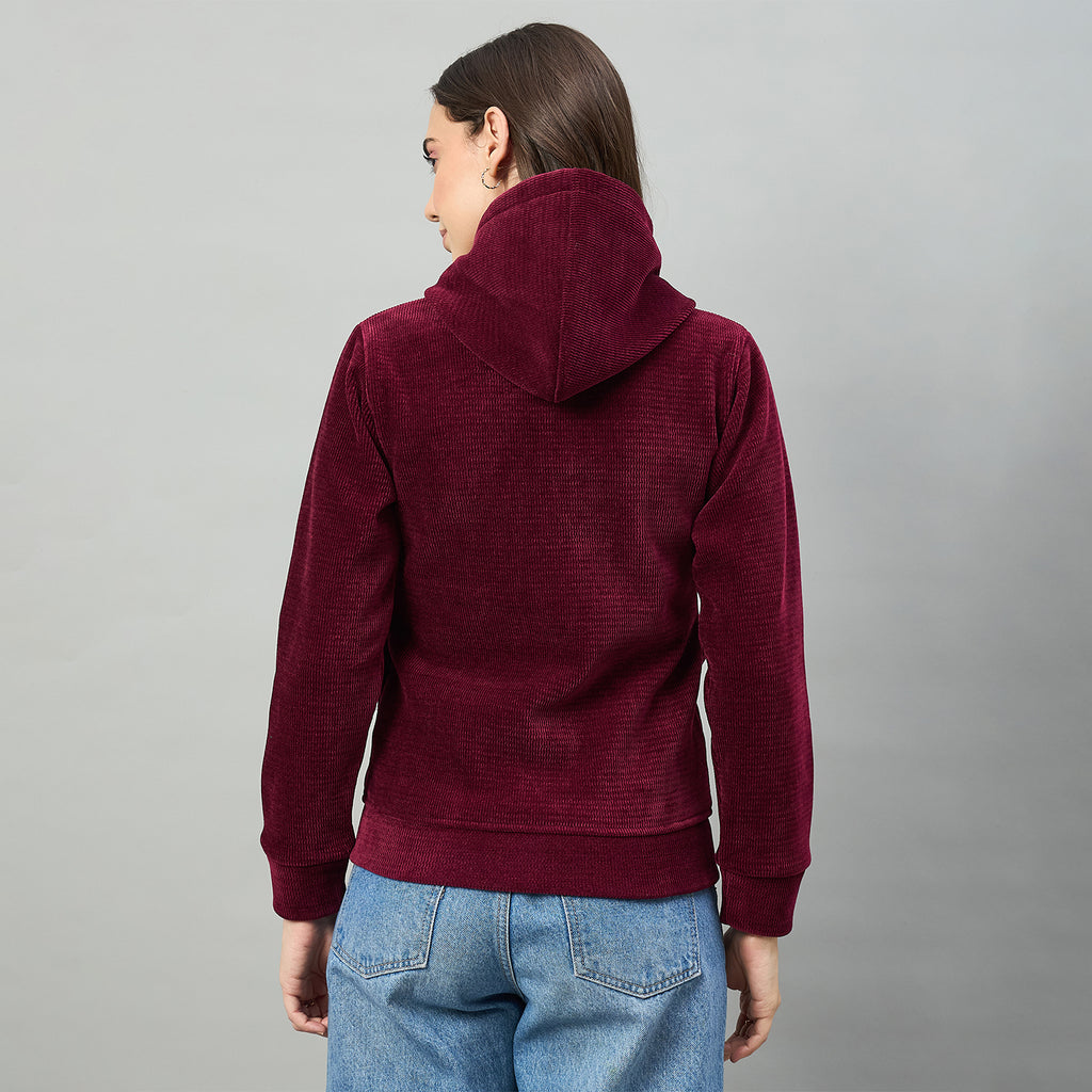 Duke Urban Women Full Sleeve Hooded Sweatshirt (LFX1006)