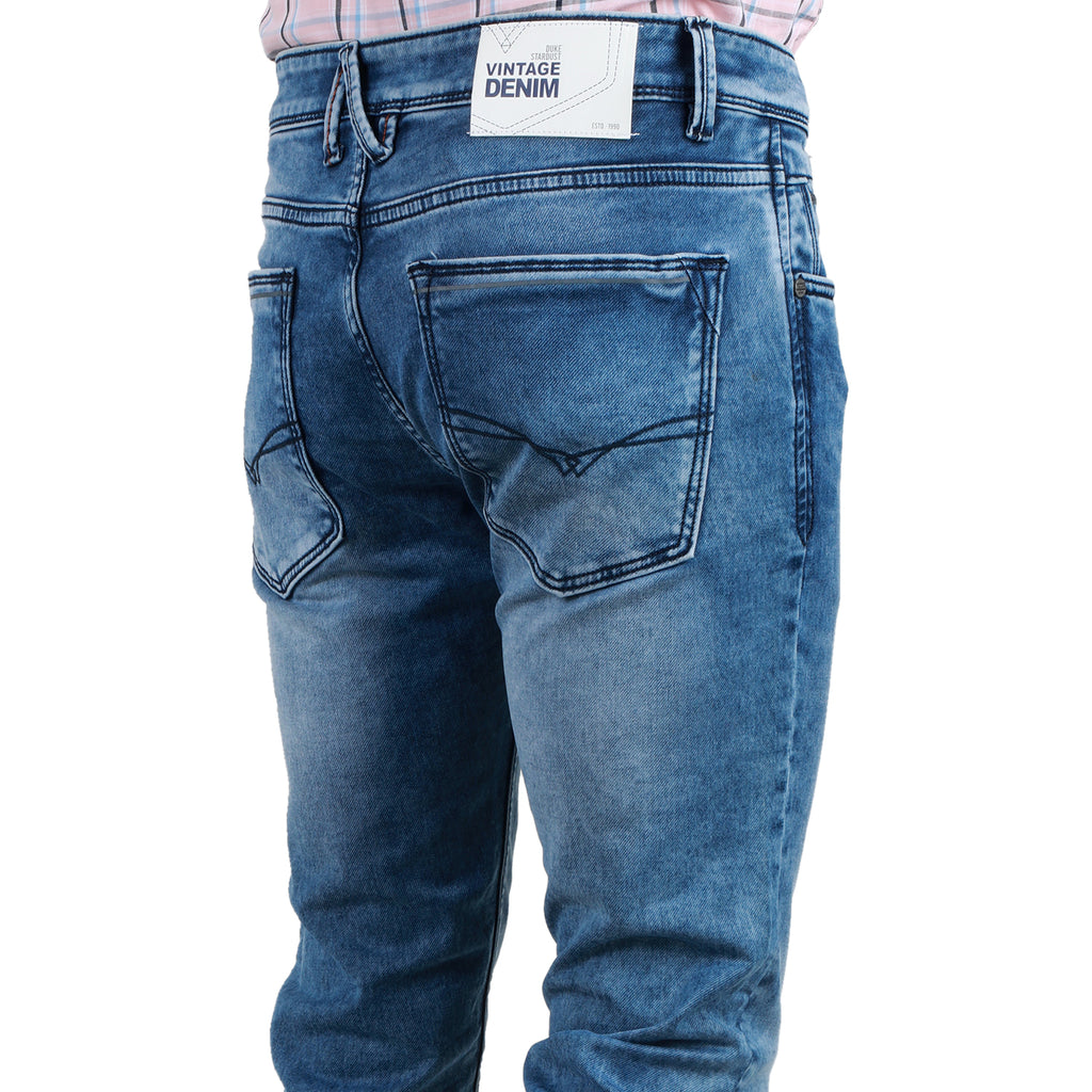 Duke Stardust Men Stretchable Slim Fit Jeans (SDD5378)