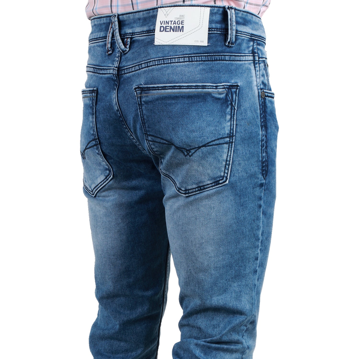 Duke Stardust Men Stretchable Slim Fit Jeans (SDD5378)