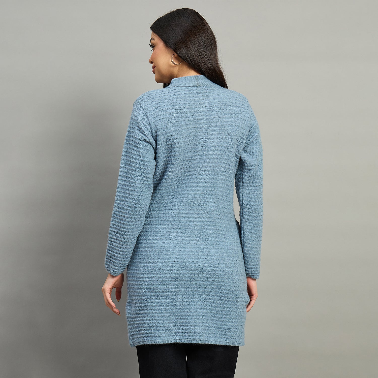 Duke Urban Women Full Sleeve Self Design Sweater (SDS1465)