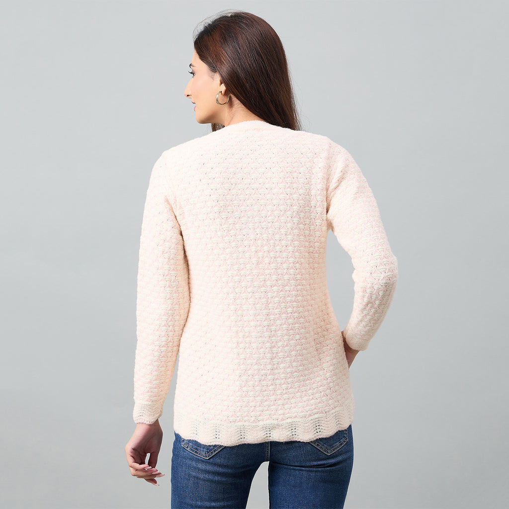 Duke Urban Women Full Sleeve Front Open Regular Cardigan (SDS1287)