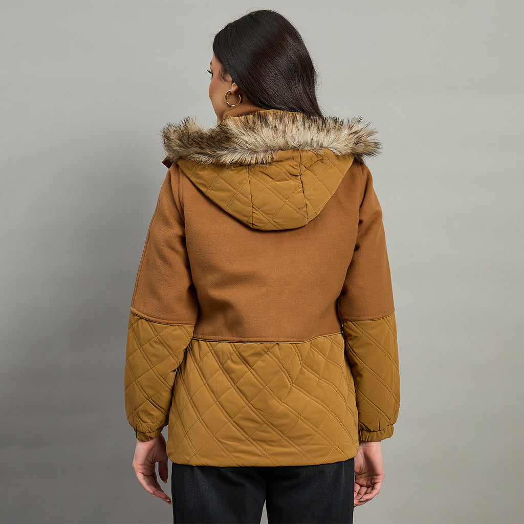 Duke Urban Women Short Style Full Sleeve Hooded Jacket (SDZ4139)